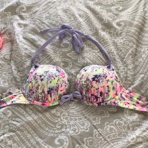 Victoria’s Secret Paint Splatter Bombshell Top